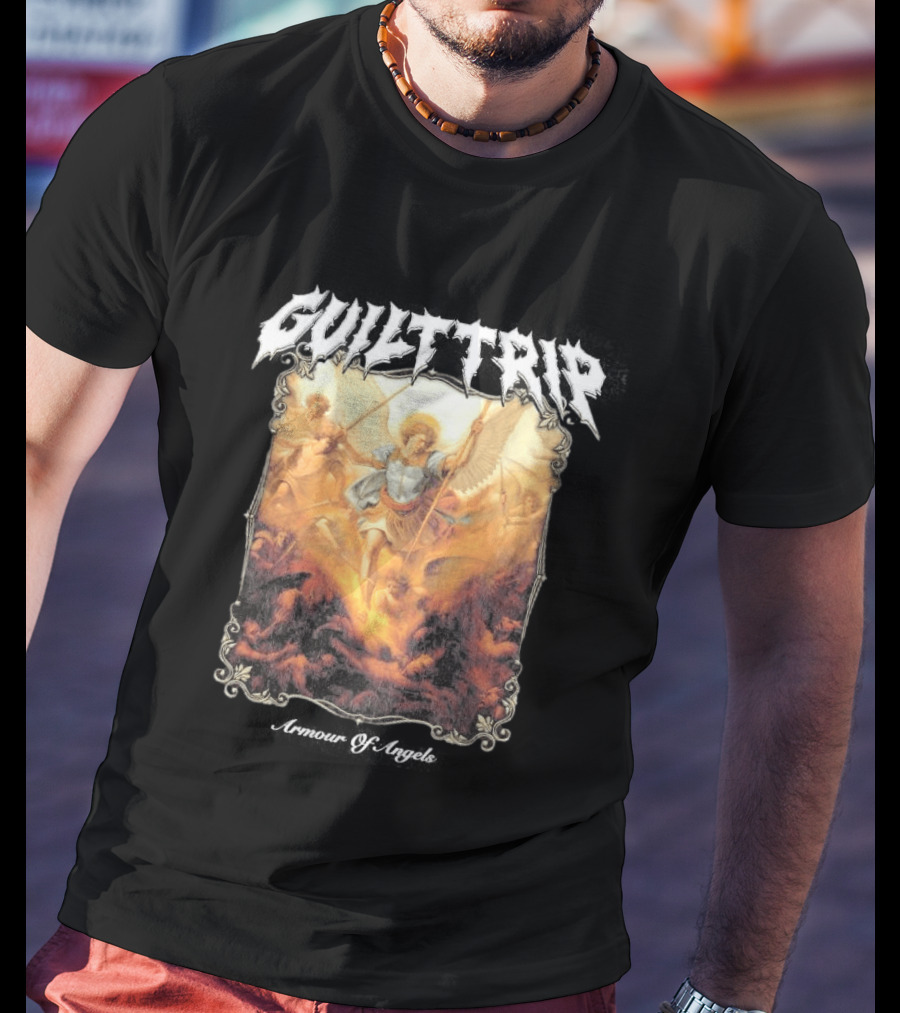 Guilt Trip Armour Of Angels Album Bundle Cover Archangel T-Shirt