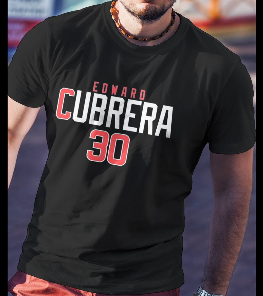 Edward Cubrera 30 Chicago Cubs T-Shirt