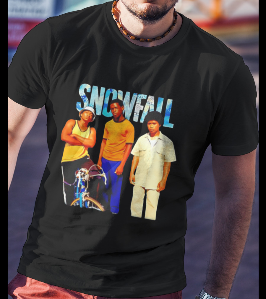 Snowfall 2017 TV Series Damson Idris Carter Hudson Gail Bean Actors T-Shirt