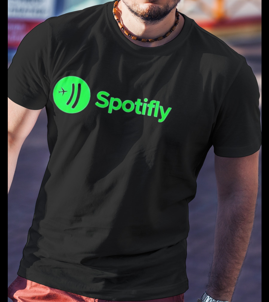 Spotifly 911 Parody Green Fly T-Shirt