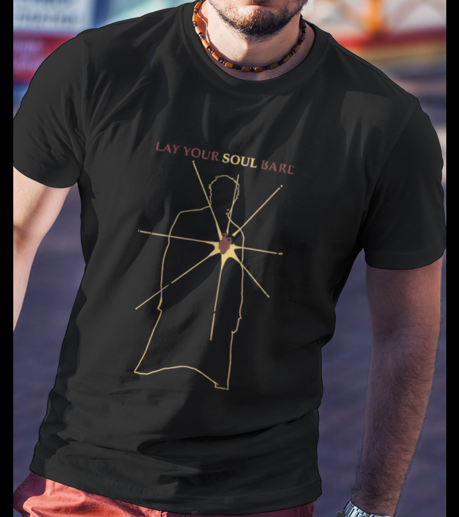 Lay Your Soul Baru Heart Starburst T-Shirt