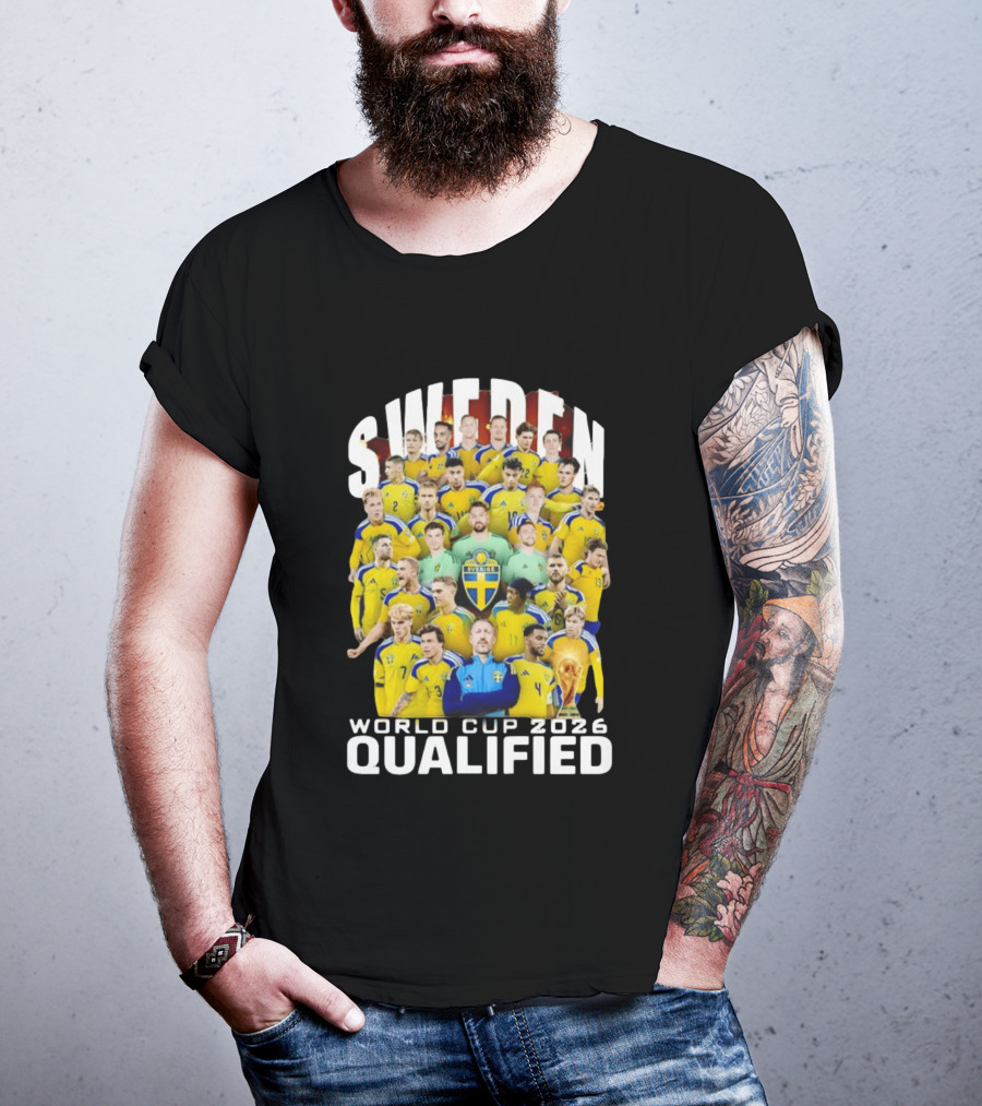 Sweden World Cup 2026 Qualified T-Shirt