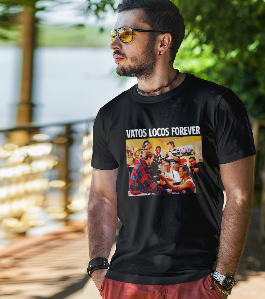Vatos Locos Forever Blood In Blood Out Movie Scene 90s Street T-Shirt