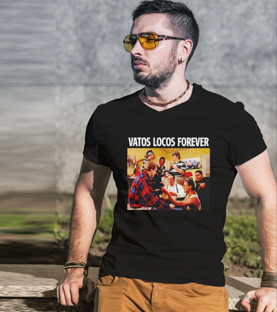 Vatos Locos Forever Blood In Blood Out Movie Scene 90s Street T-Shirt