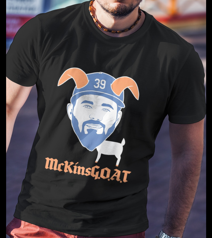 Zach McKinstry McKinsGOAT 39 Detroit Tigers T-Shirt