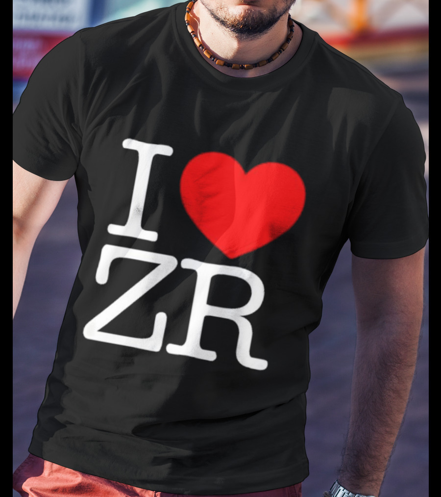 I Love ZR Red Heart T-Shirt