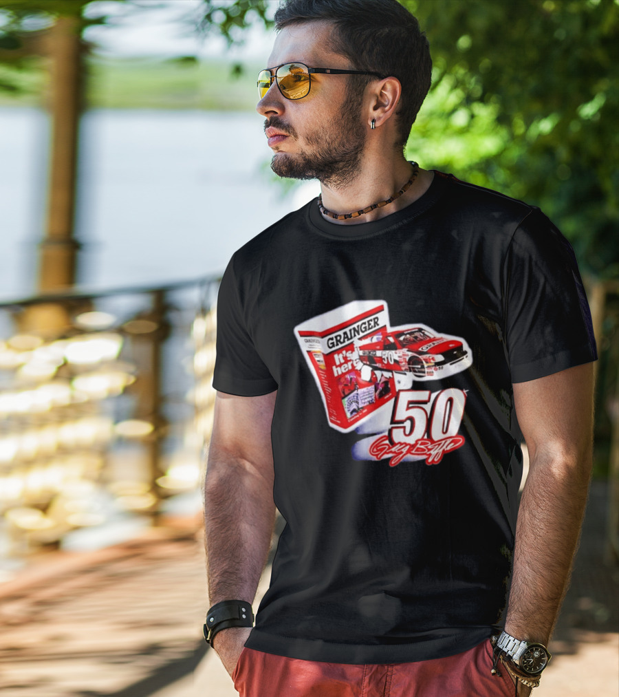 Grainger NASCAR 50 Greg Biffle Racing Car It's Here T-Shirt