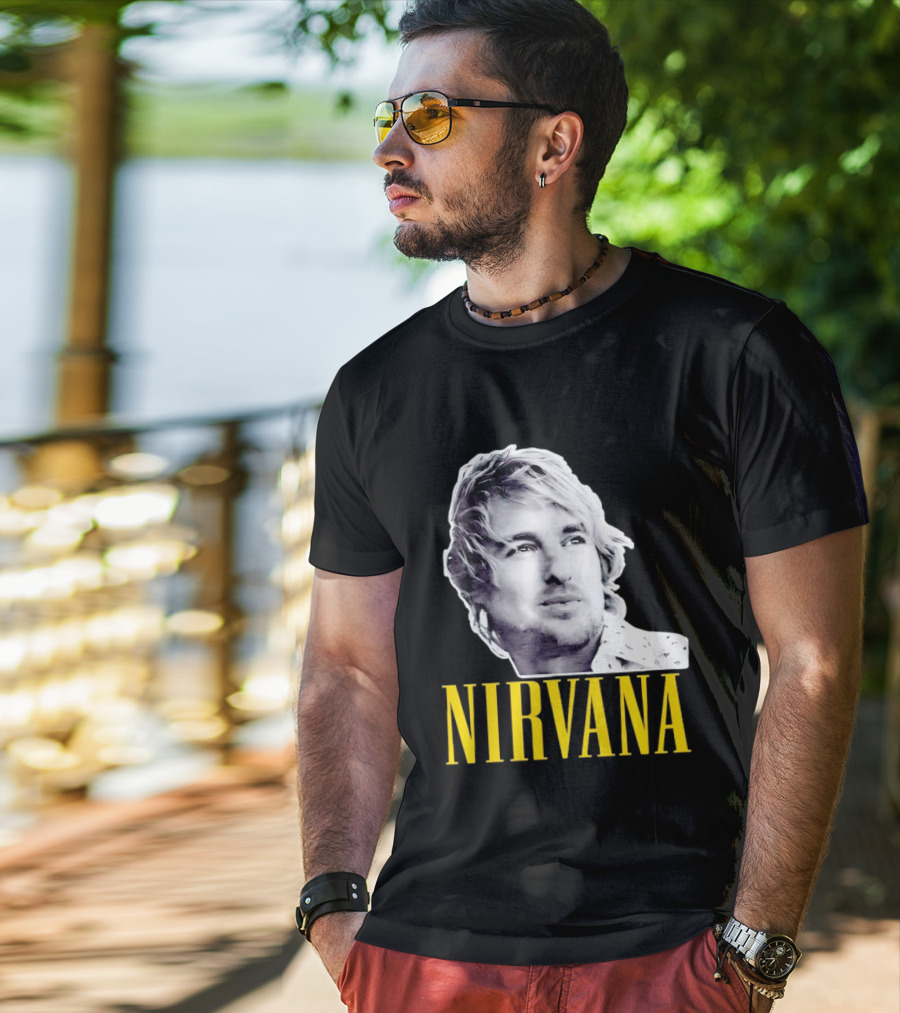 Nirvana Owen Wilson Mashup T-Shirt