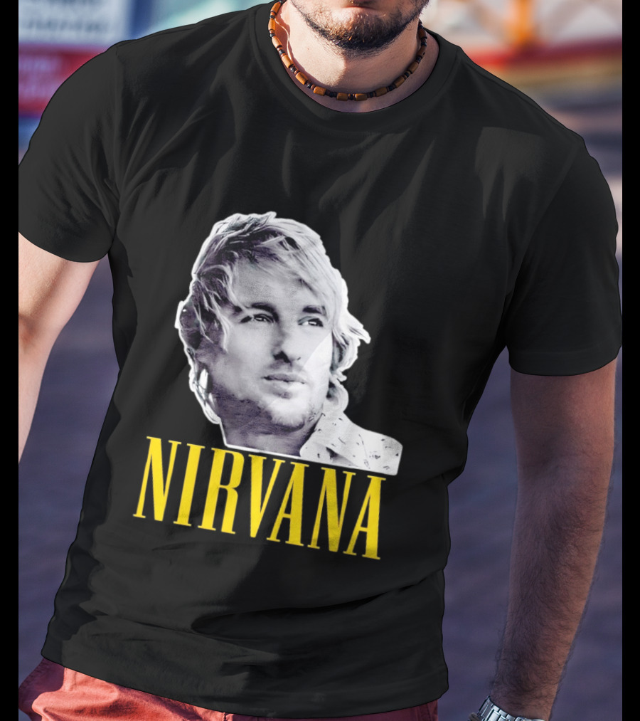 Nirvana Owen Wilson Mashup T-Shirt