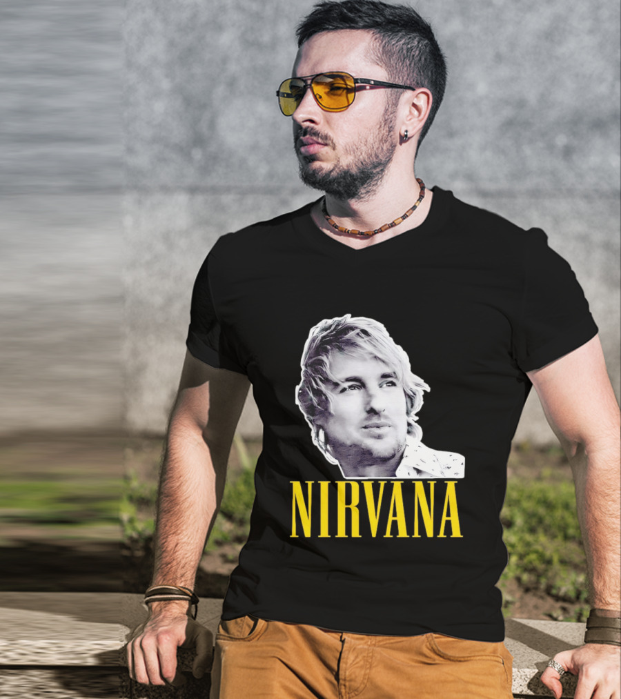 Nirvana Owen Wilson Mashup T-Shirt