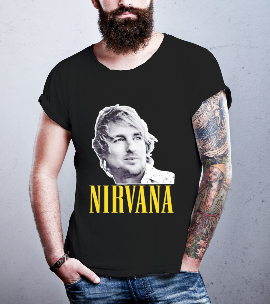 Nirvana Owen Wilson Mashup T-Shirt
