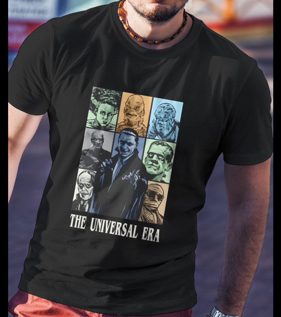 Dark Universe Classic Monsters The Universal Era Tour T-Shirt