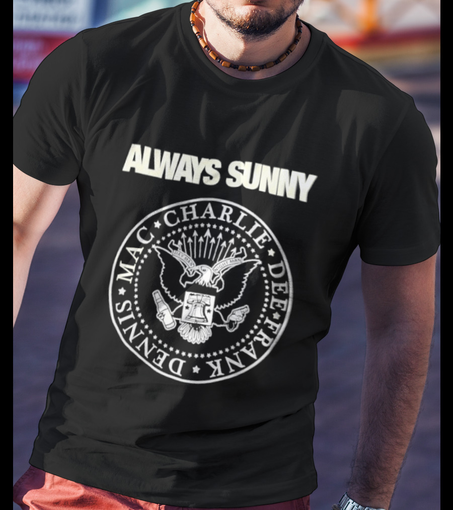Always Sunny Mac Charlie Dee Frank Dennis Seal T-Shirt