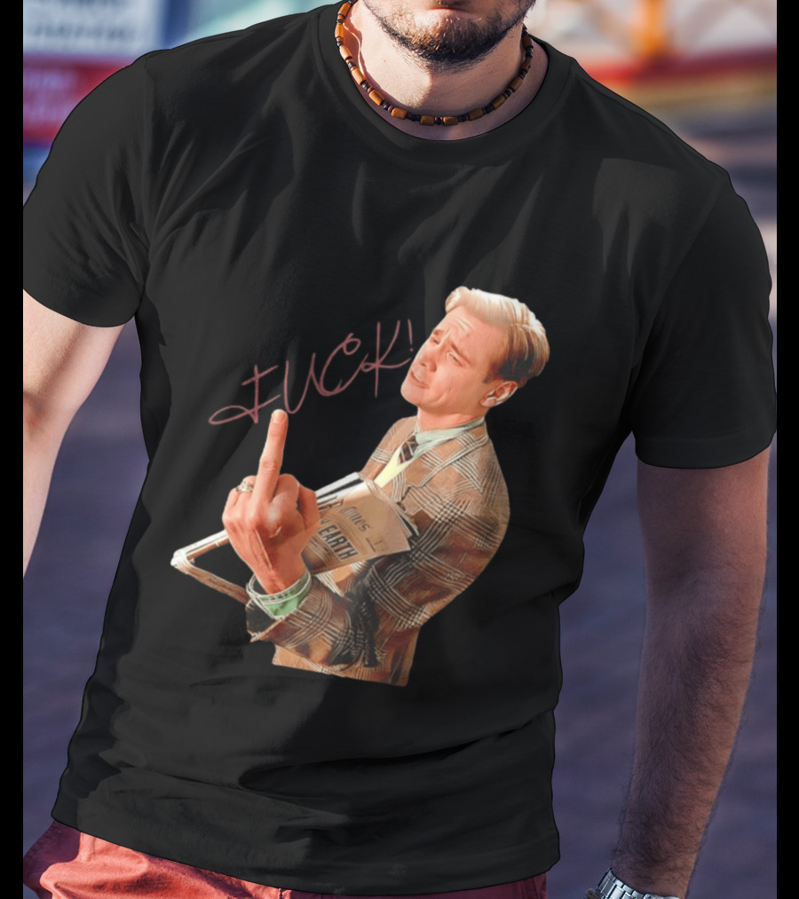 Jim Carrey Truman Show Middle Finger Meme Fuck Scene T-Shirt