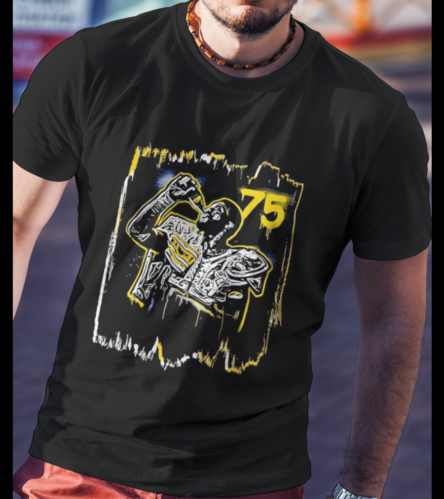 Pittsburgh Steelers Joe Greene 75 And A Smile T-Shirt