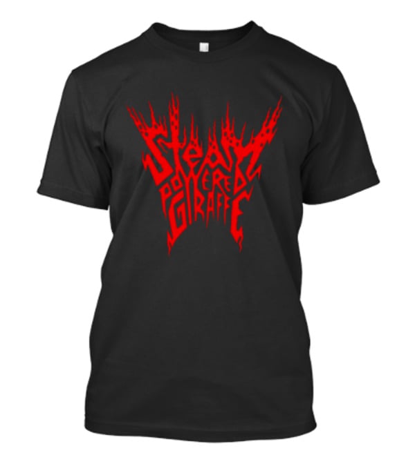 Steam Powered Giraffe Red Flame T-Shirt