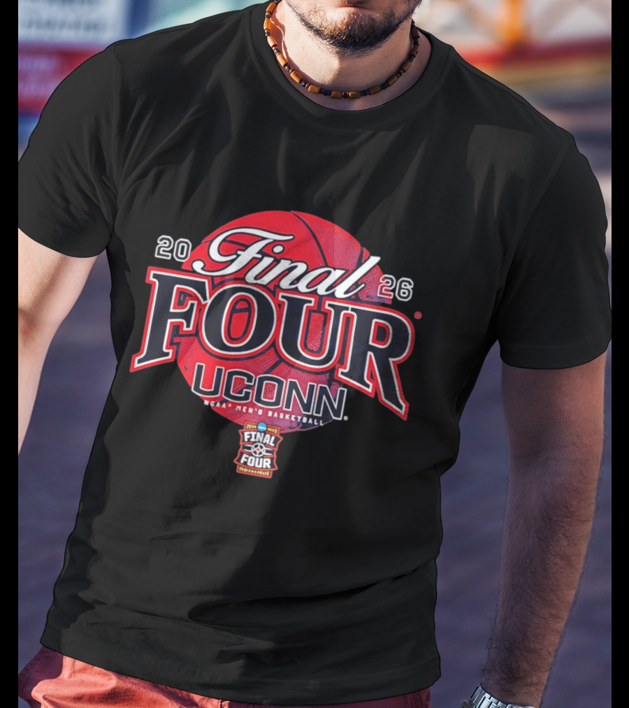 UConn Final Four 2026 NCAA Men's Basketball March Madness T-Shirt