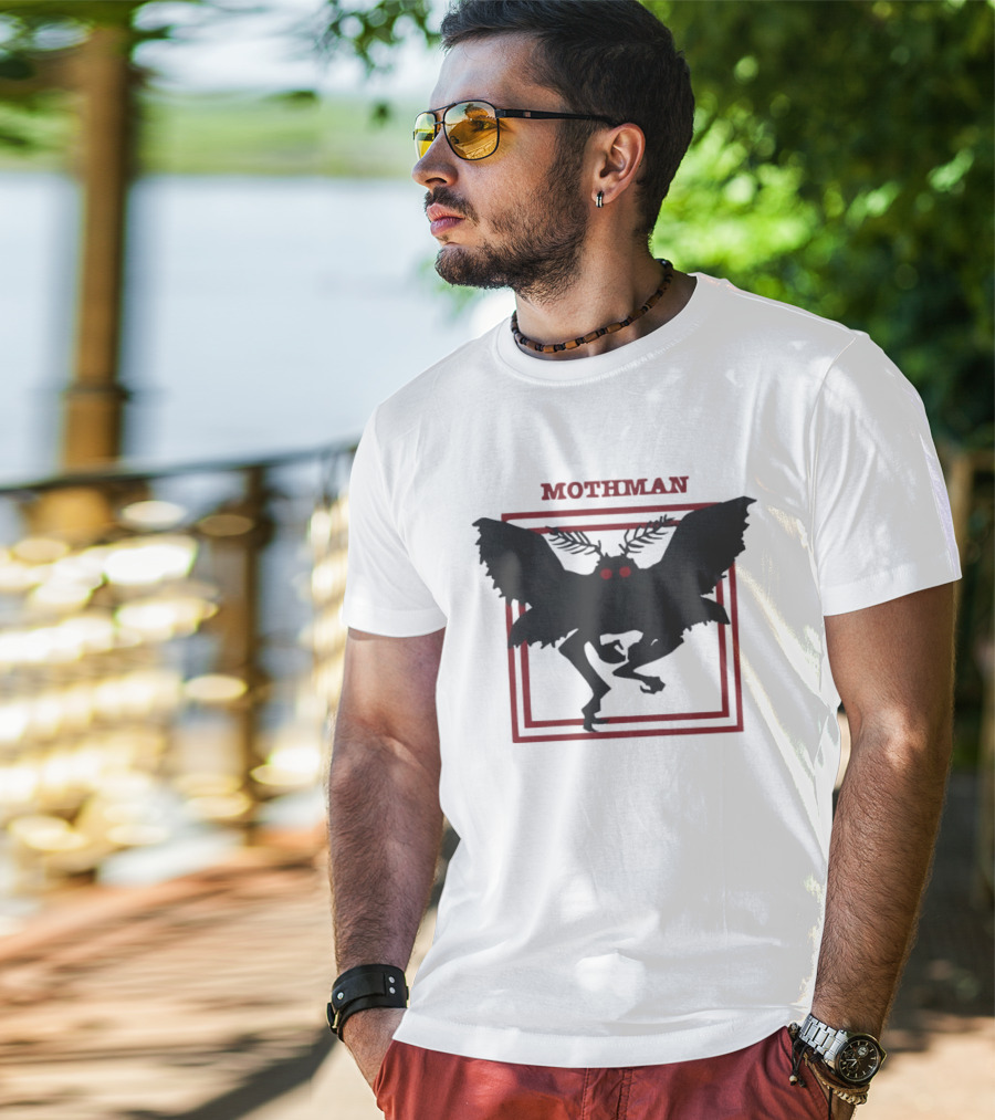 Mothman Point Pleasant West Virginia Since 1966 Mythical Creature Legend T-Shirt