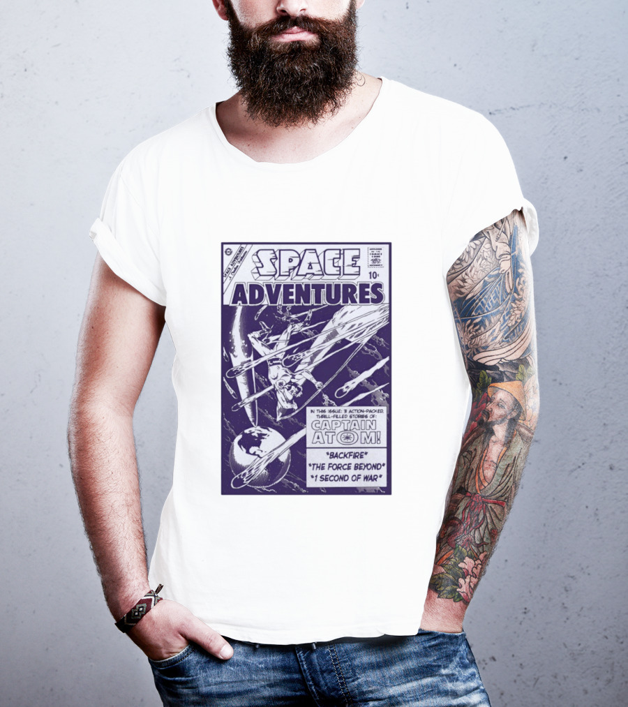Space Adventures Captain Atom Backfire The Force Beyond 1 Second Of War Charlton Comics 1961 T-Shirt