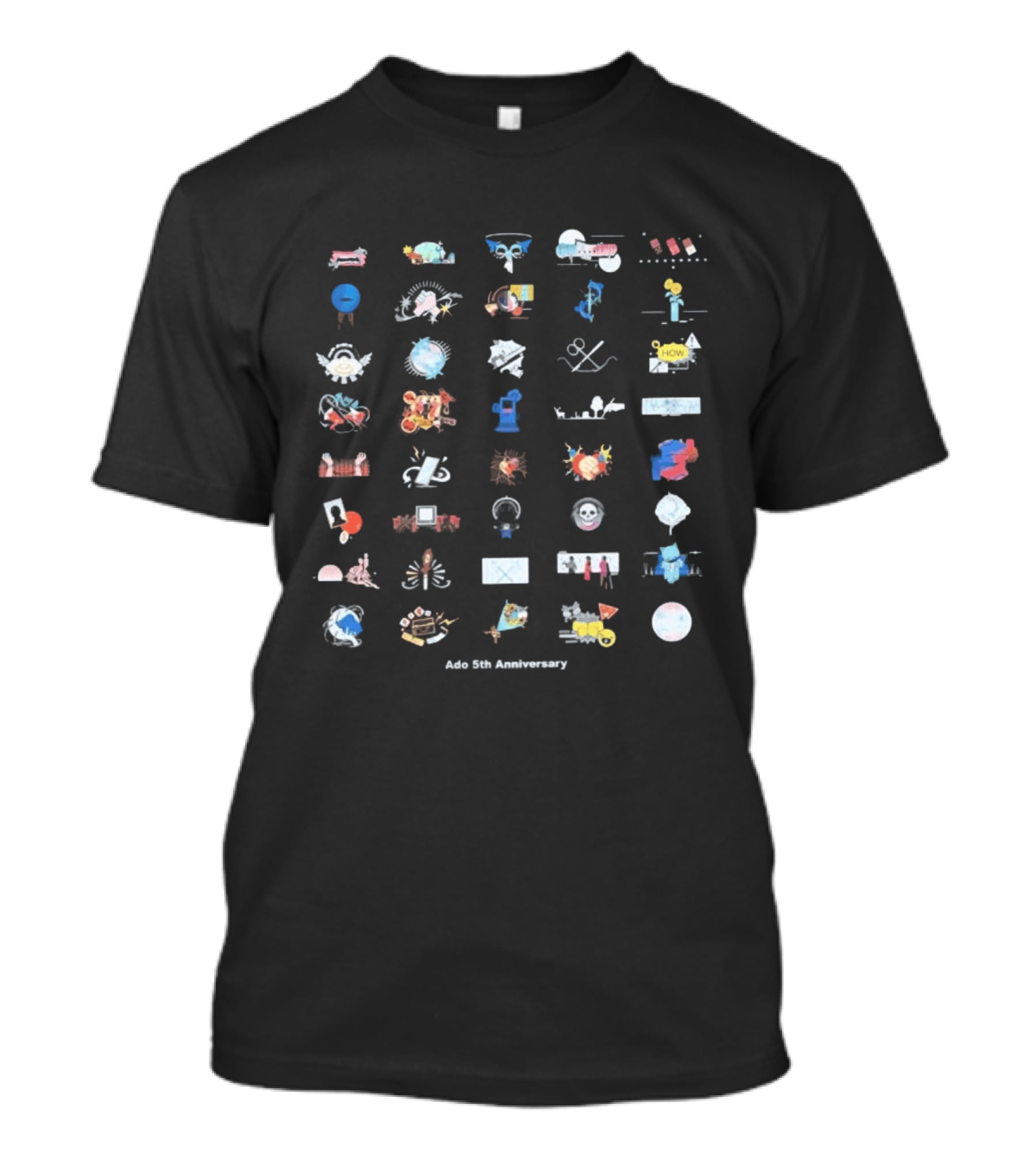 Ado Staff 5th Anniversary Los Angeles Best Adobum T-Shirt