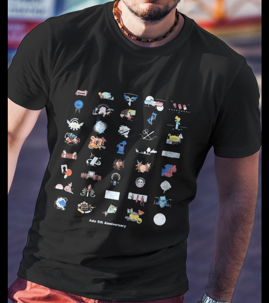 Ado Staff 5th Anniversary Los Angeles Best Adobum T-Shirt