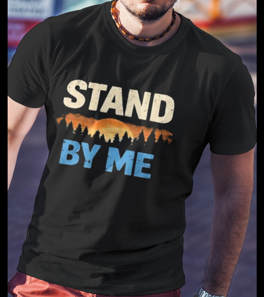 Stand By Me Retro Sunset Landscape T-Shirt