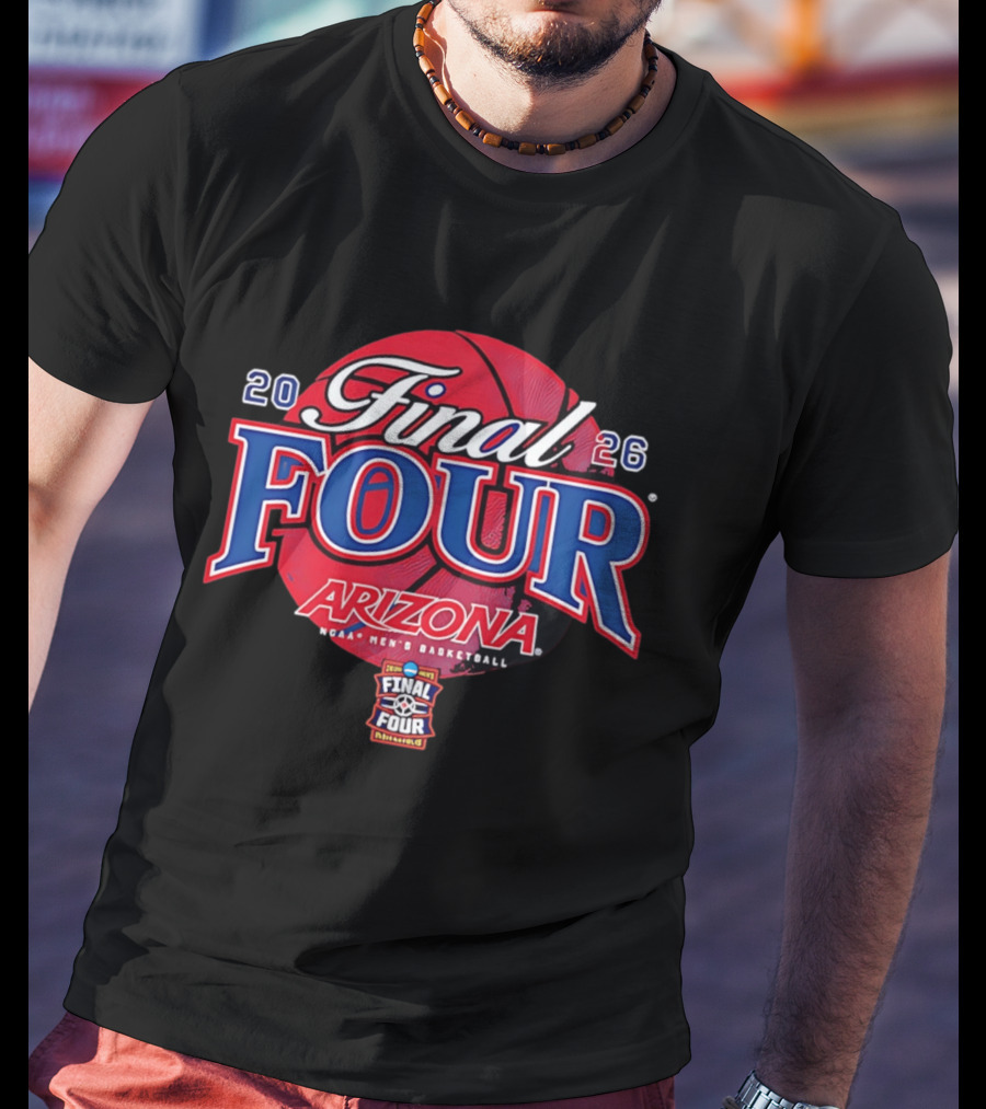 Arizona Wildcats NCAA Final Four 2026 Basketball Tournament T-Shirt