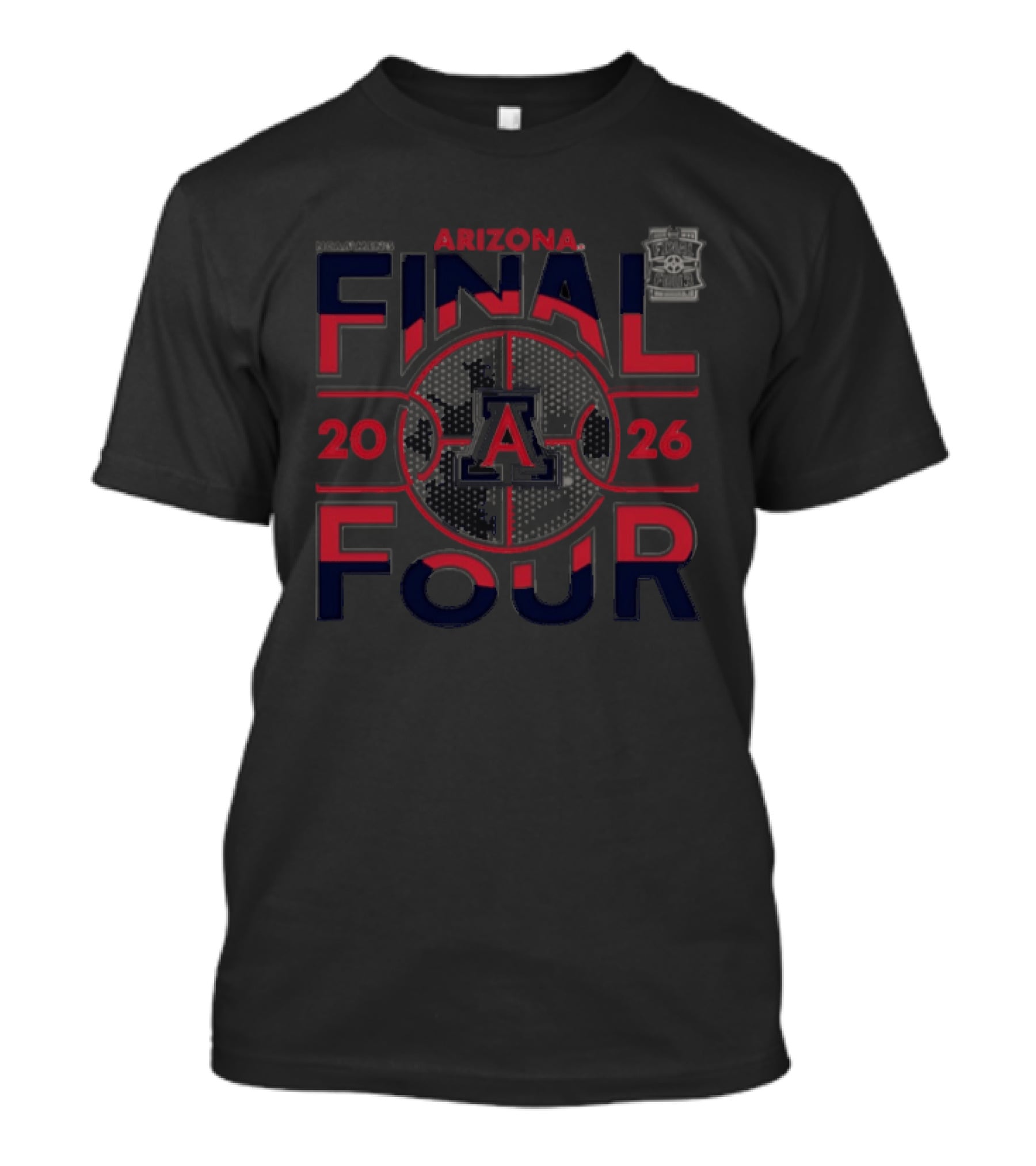 Arizona Wildcats Final Four 2026 NCAA Basketball Indianapolis T-Shirt