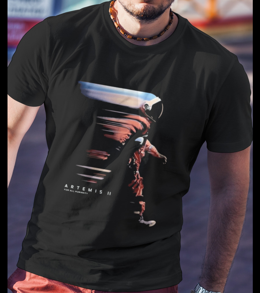 Artemis II For All Humanity 2026 Astronaut T-Shirt