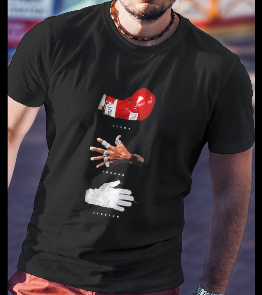 Michael Tyson Jordan Jackson Glove And Rings T-Shirt