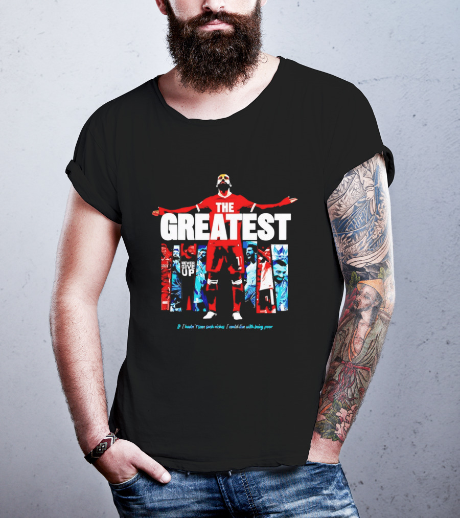 Mohamed Salah The Greatest Liverpool Football Icon Riches T-Shirt