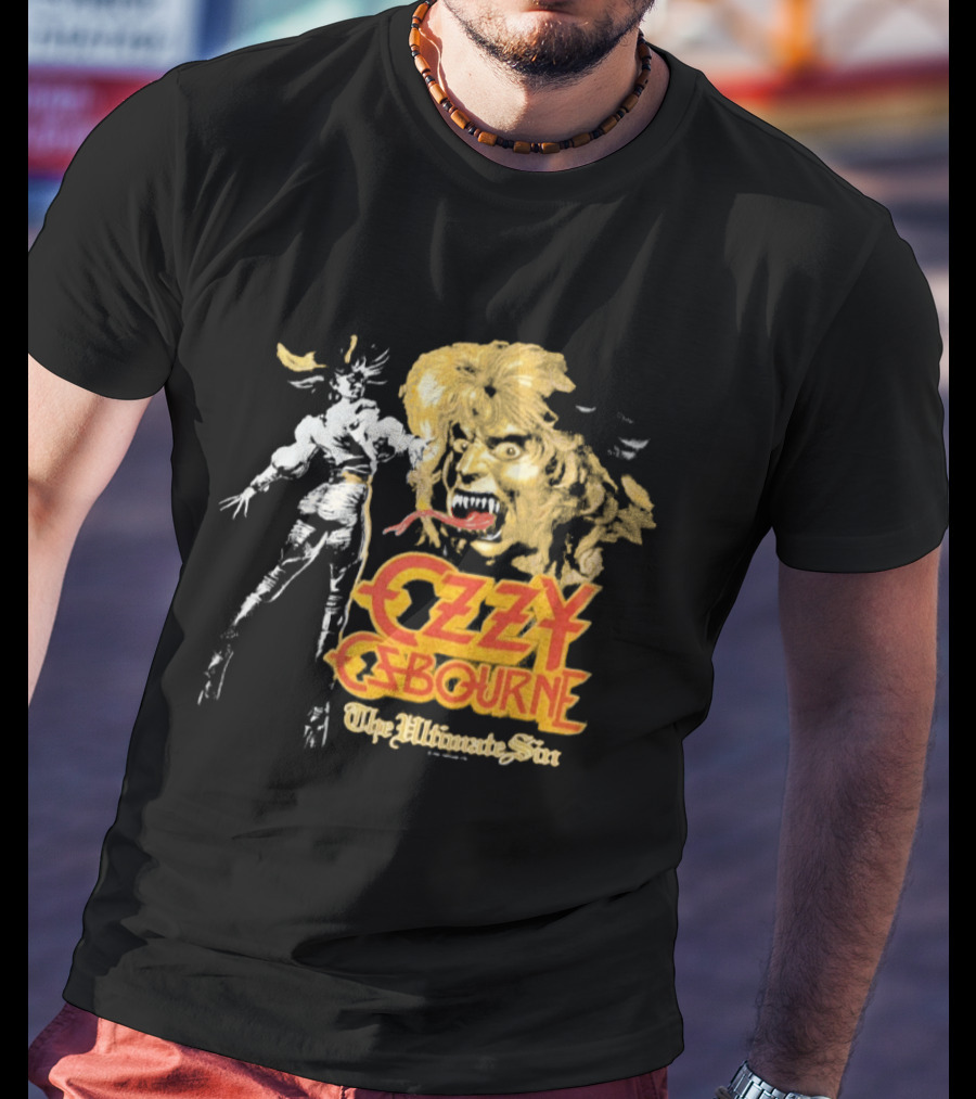 Ozzy Osbourne The Ultimate Sin Tour T-Shirt