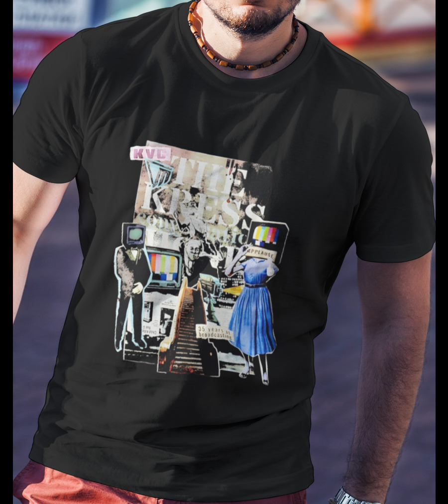 KVC The Kress 35 Years Of Broadcasting TV Applause T-Shirt