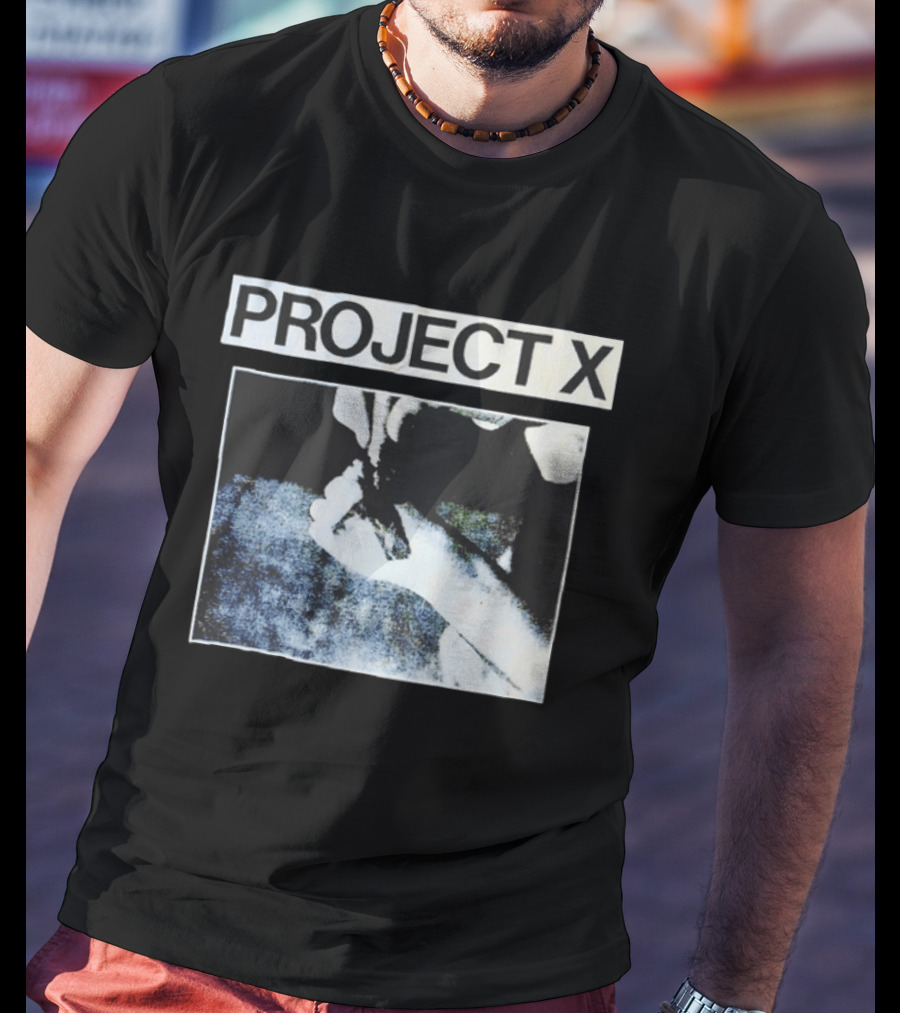 Project X Straight Edge Hardcore Revenge Image T-Shirt