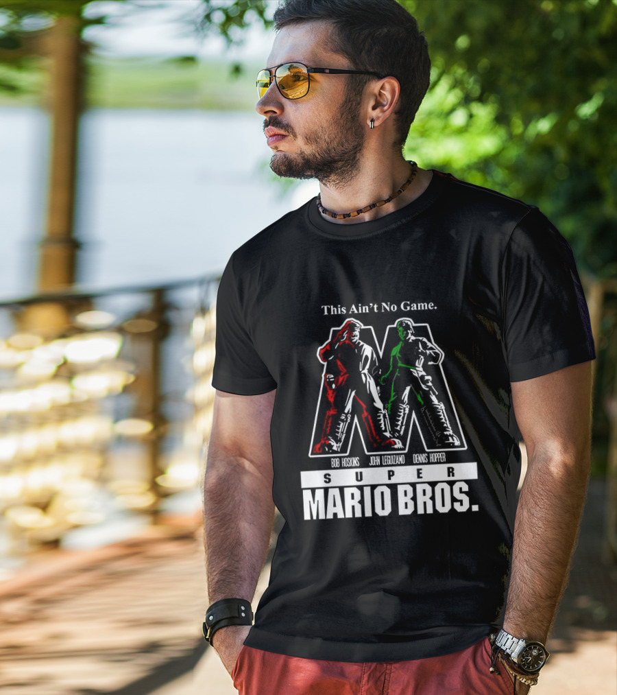 Super Mario Bros Trust The Fungus Ain't No Game T-Shirt