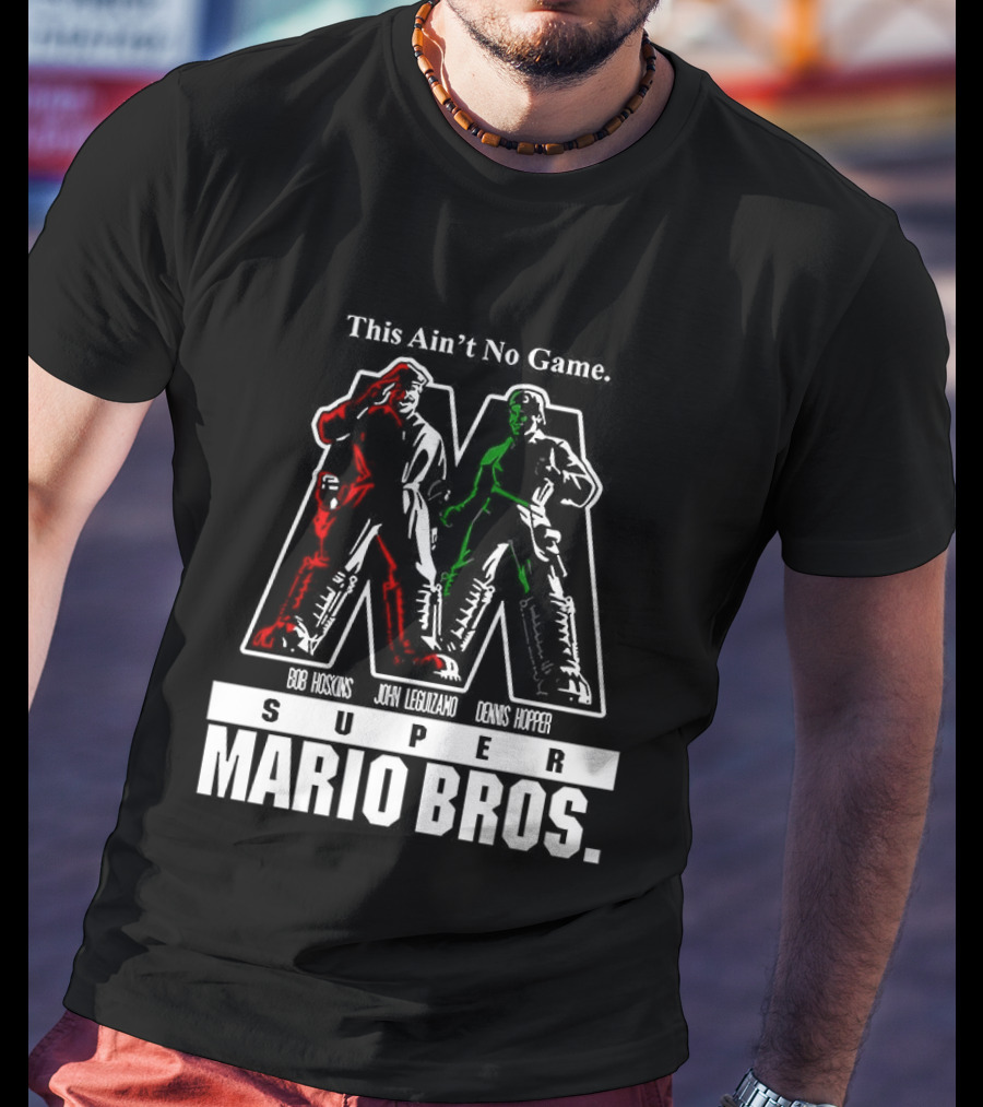 Super Mario Bros Trust The Fungus Ain't No Game T-Shirt