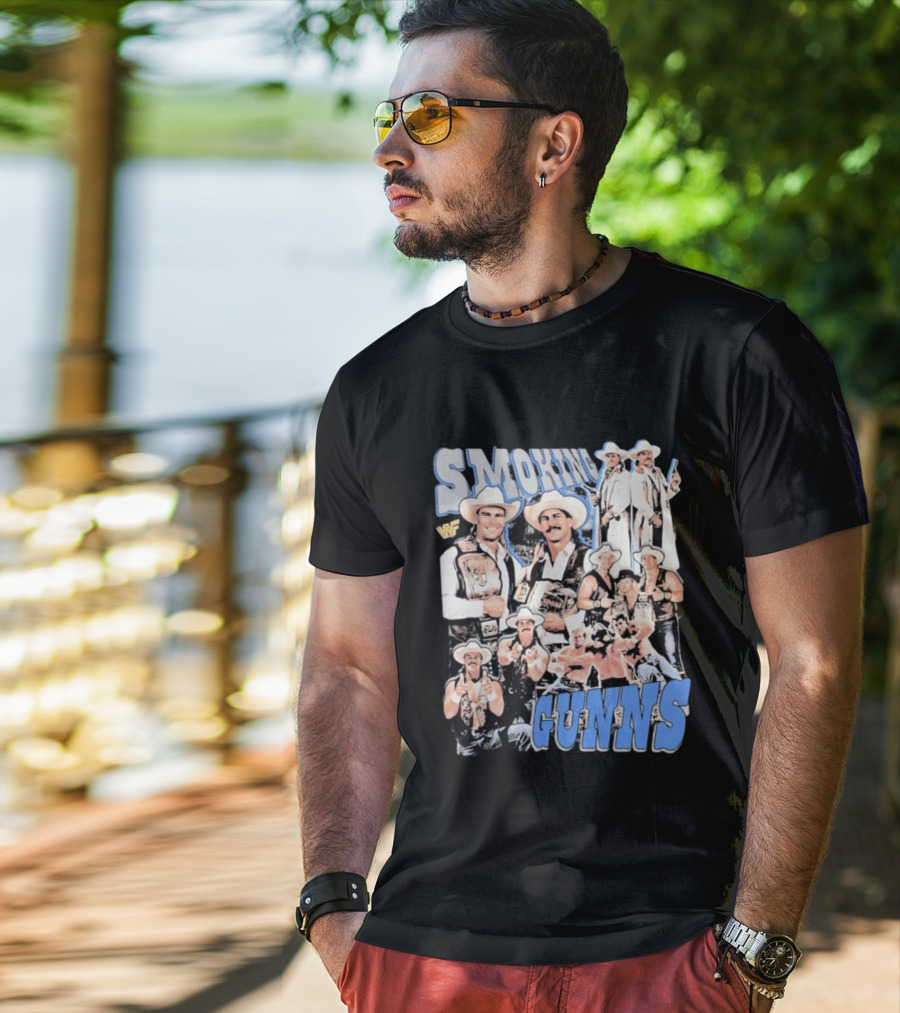 Smoking Gunns WWF Championship Tag Team Cowboys T-Shirt