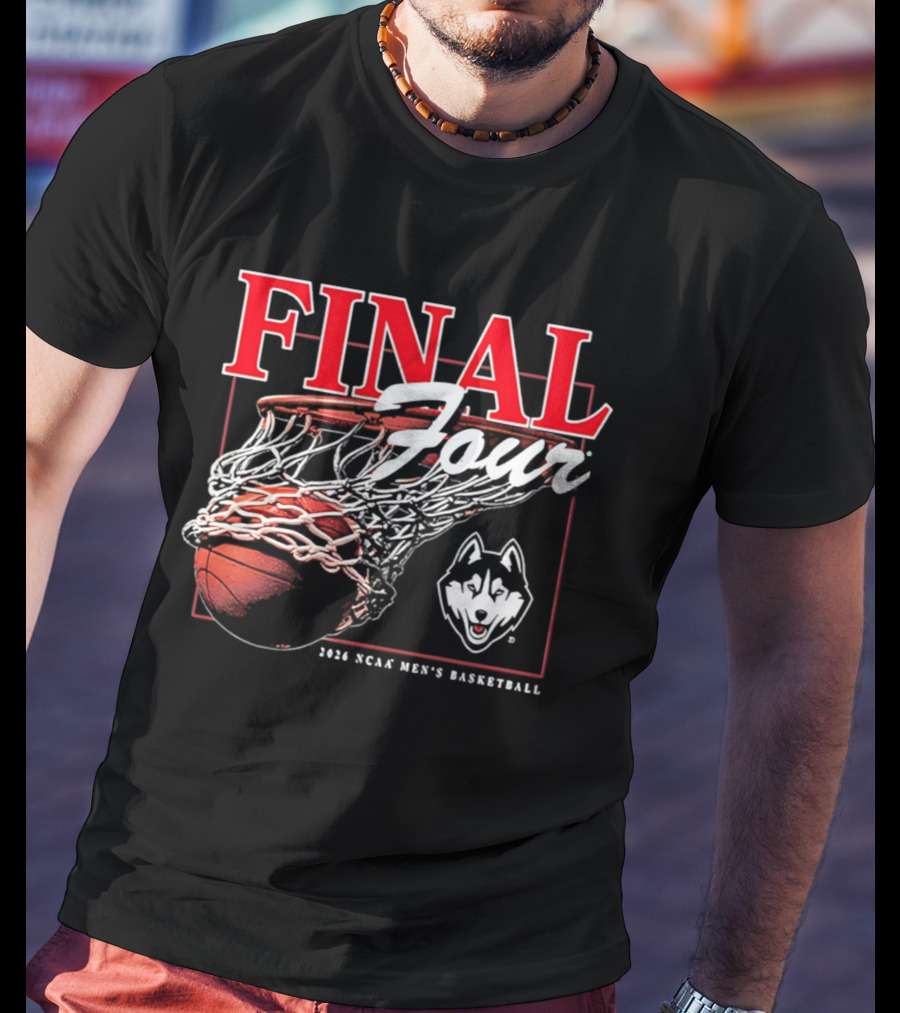 UConn Men's Basketball 2026 NCAA Final Four March Madness T-Shirt