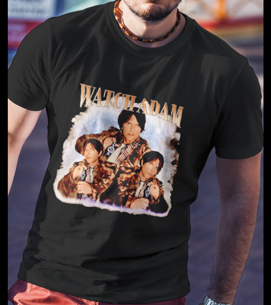 Adam Lightning Three Versions Luxurious Fur Coat Outfit T-Shirt