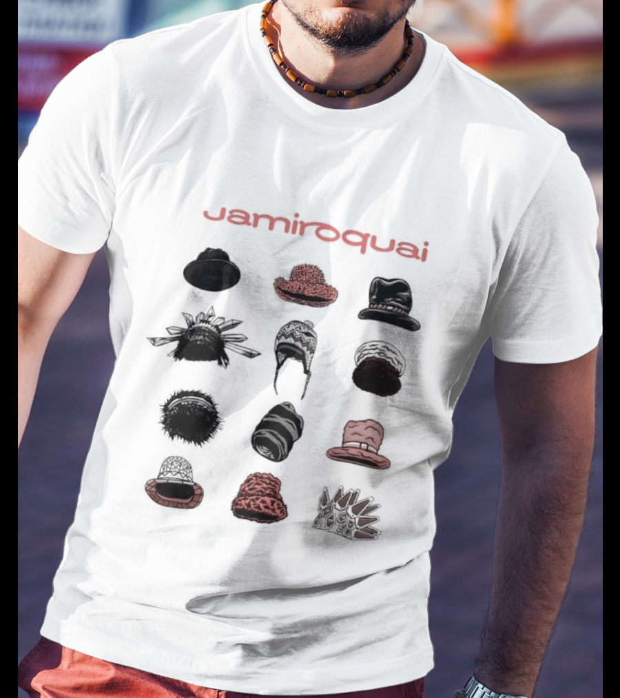 Jamiroquai Hat Collection Variety Styles T-Shirt