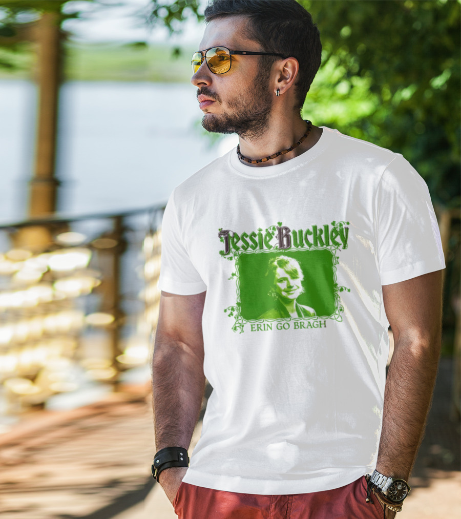 Jessie Buckley Erin Go Bragh Wild Rose Oscar 2026 T-Shirt