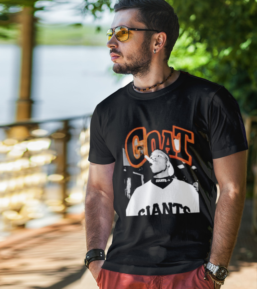 GOAT Barry Bonds San Francisco Giants T-Shirt