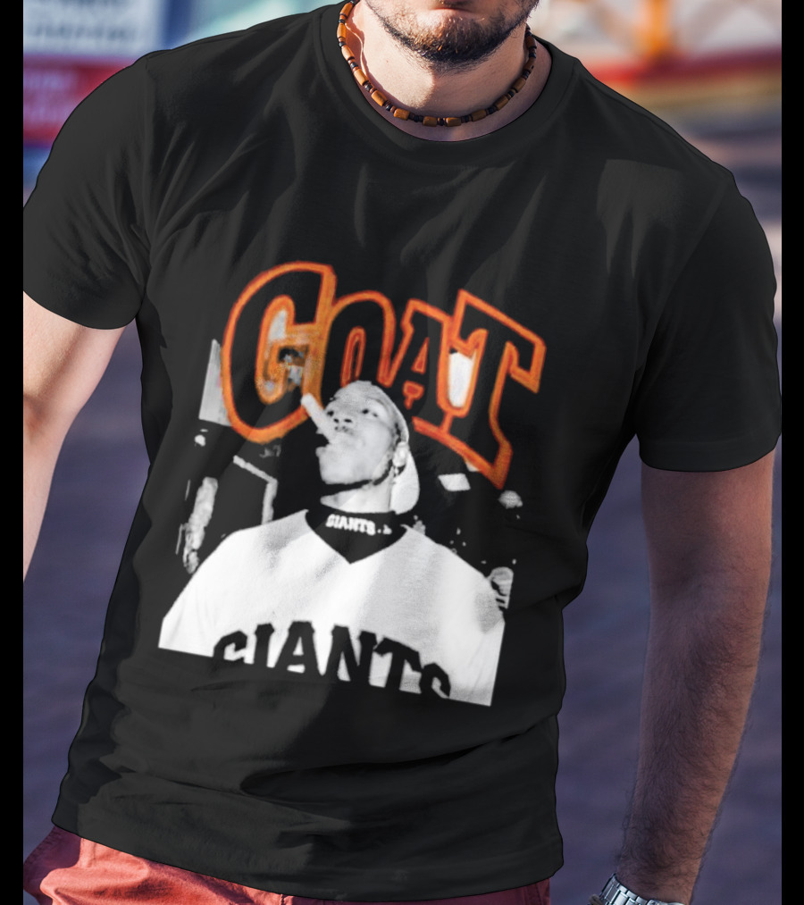 GOAT Barry Bonds San Francisco Giants T-Shirt