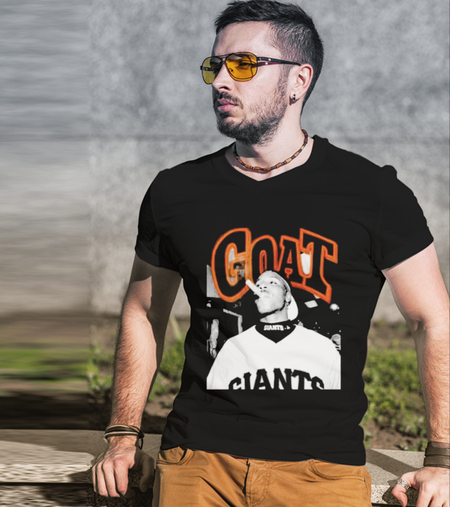 GOAT Barry Bonds San Francisco Giants T-Shirt