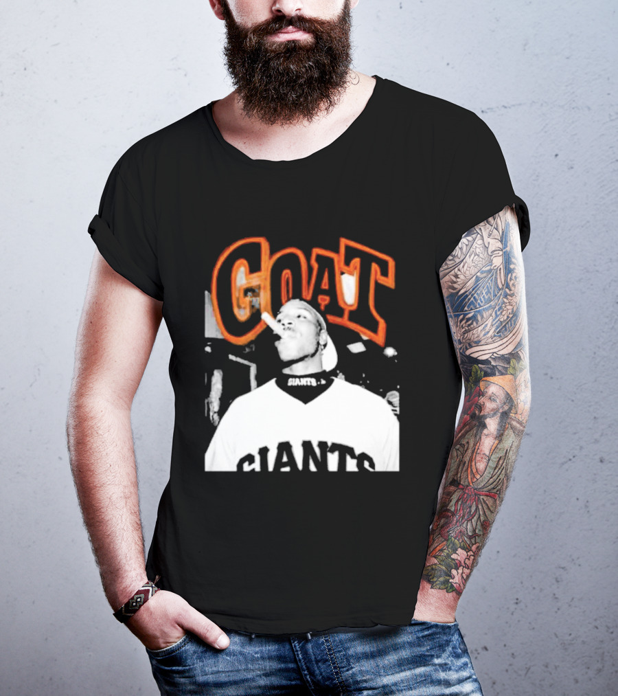 GOAT Barry Bonds San Francisco Giants T-Shirt