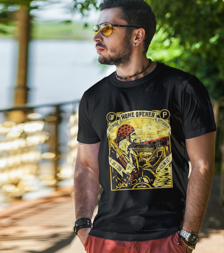 Baltimore Pittsburgh Pirates Home Opener Apr 3 2026 4:12 PM EST T-Shirt