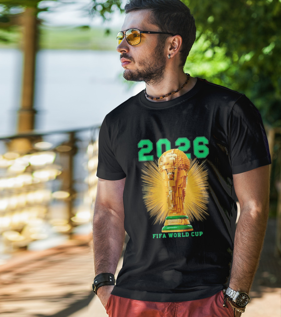 2026 FIFA World Cup Lego Trophy T-Shirt