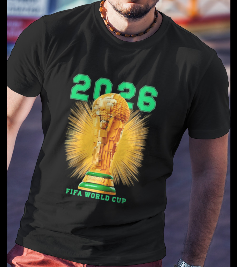 2026 FIFA World Cup Lego Trophy T-Shirt