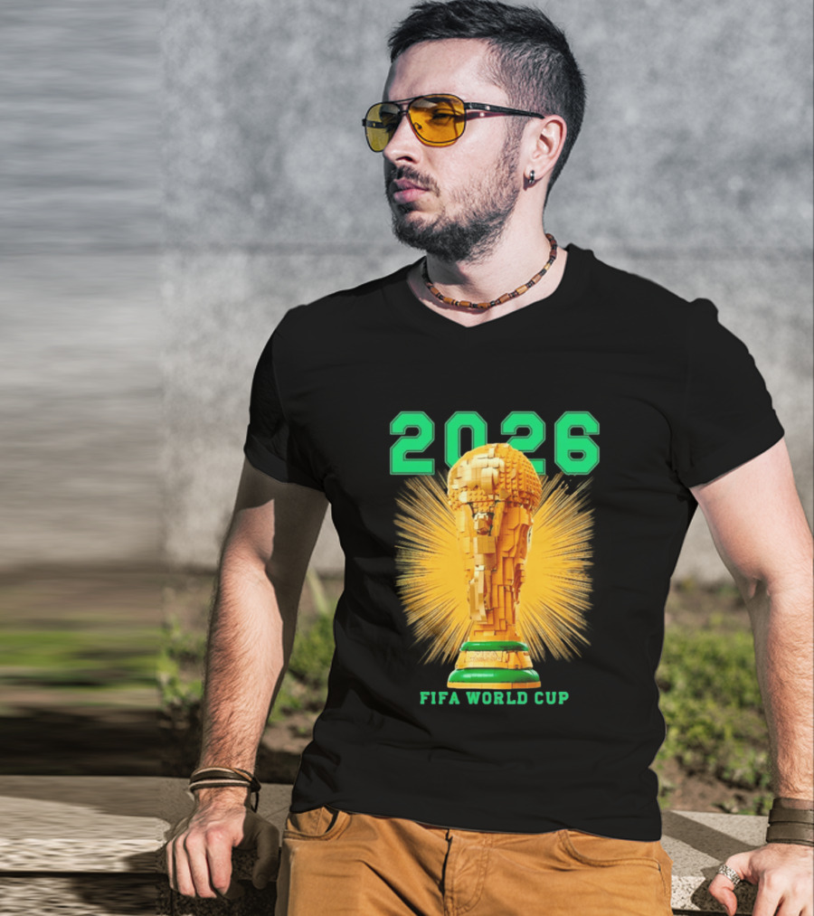 2026 FIFA World Cup Lego Trophy T-Shirt
