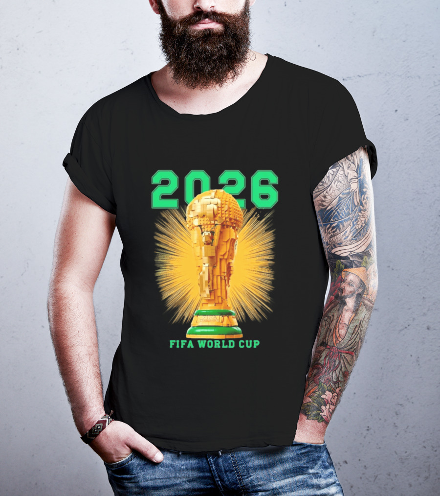 2026 FIFA World Cup Lego Trophy T-Shirt